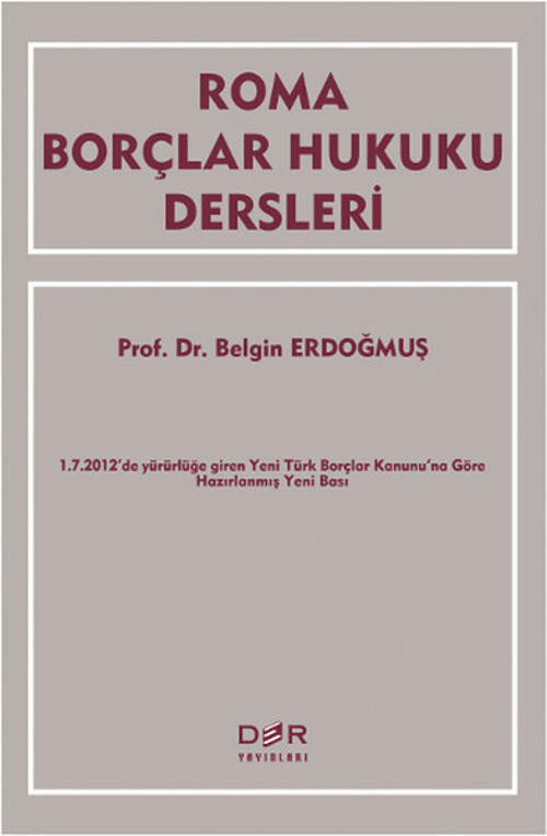 Roma Borçlar Hukuku Dersleri