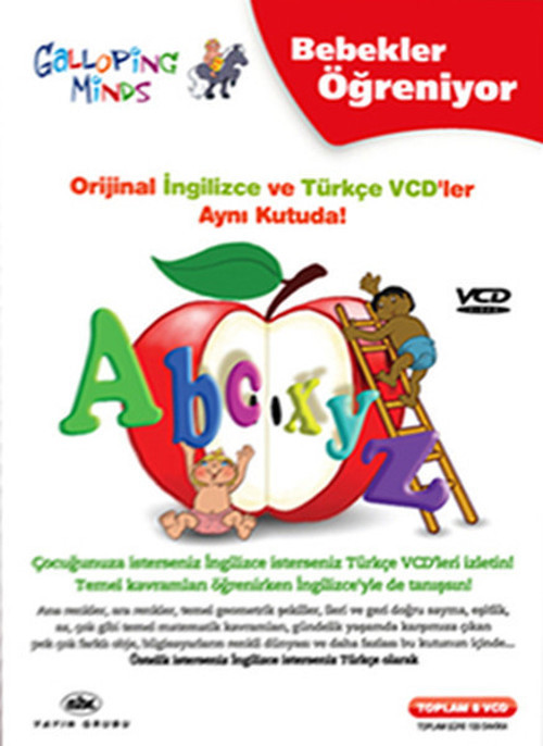 Bebekler Öğreniyor + 8 VCD(İngilizce-Türkçe)