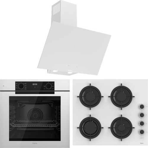 FryArt Artline QEP63CB - CS206-FA - D078-SA 7 Prog. Dijital Turbo Ank. Set - Beyaz