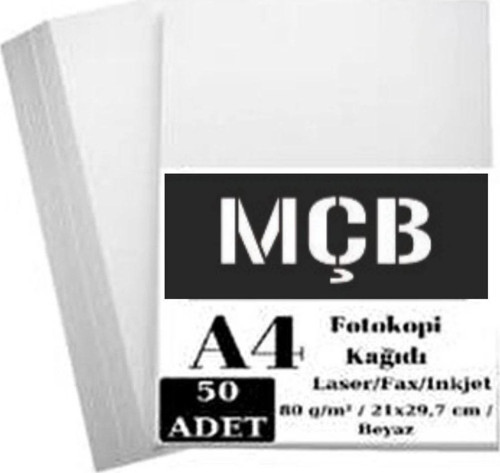 Copierbond A4 Fotokopi Kağıdı 50'li Paket 90 Gr Kağıt