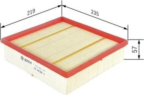 Hava Filtresi MB A160-A180-A200-A220-B160-B180-B200-B220 Cdı 12 CLA200-CLA220-GLA180-GLA200 13 F026400379