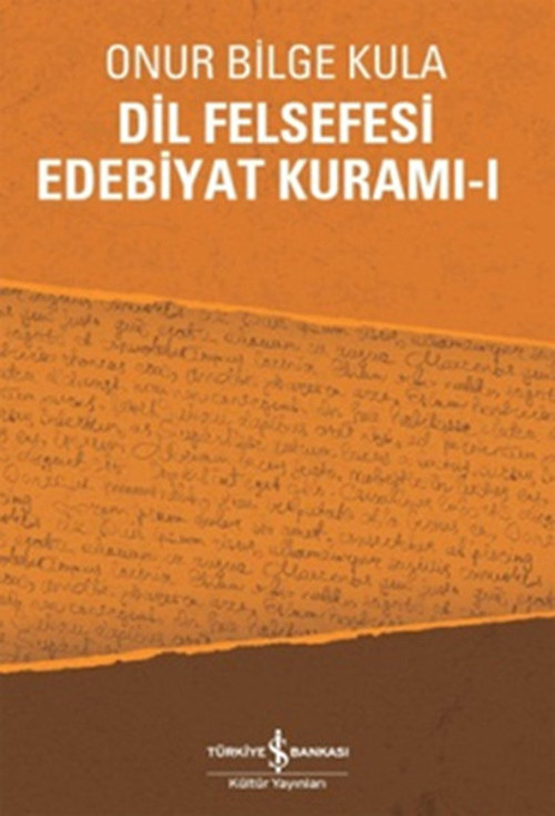 Dil Felsefesi Edebiyat Kuramı -1