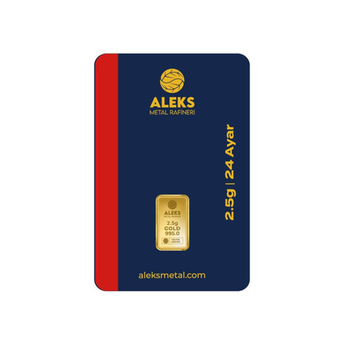 24 Ayar 2,5 Gram 995 AMR Külçe Altın