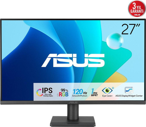 VA279HG 27" 120Hz 1ms Eye Care Full HD IPS Gaming (Oyuncu) Monitör