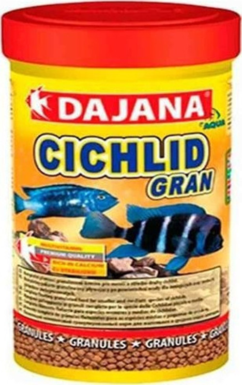 Cichlid Gran Akvaryum Balık Yemi 250 ml