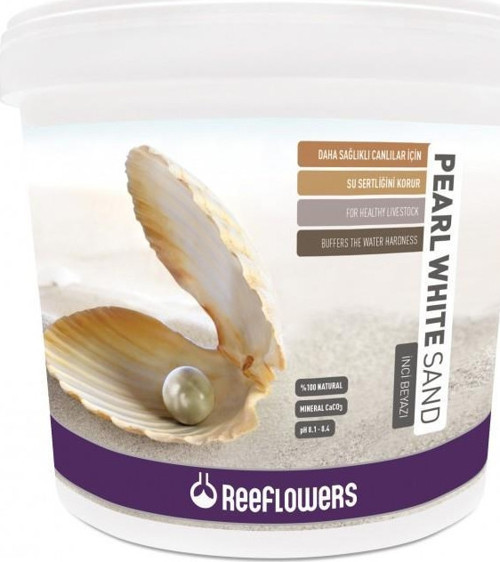 Pearl White Sand Akvaryum Kumu (1-1,5 Mm) 7 Kg PWS7K1