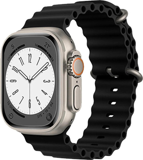 Akıllı Saat Watch için Uyumlu 42MM 44MM 45MM 49MM 1/2/3/4/5/6/se/7/8/ultra Akıllı Saat Silikon Kordon ve Kayı