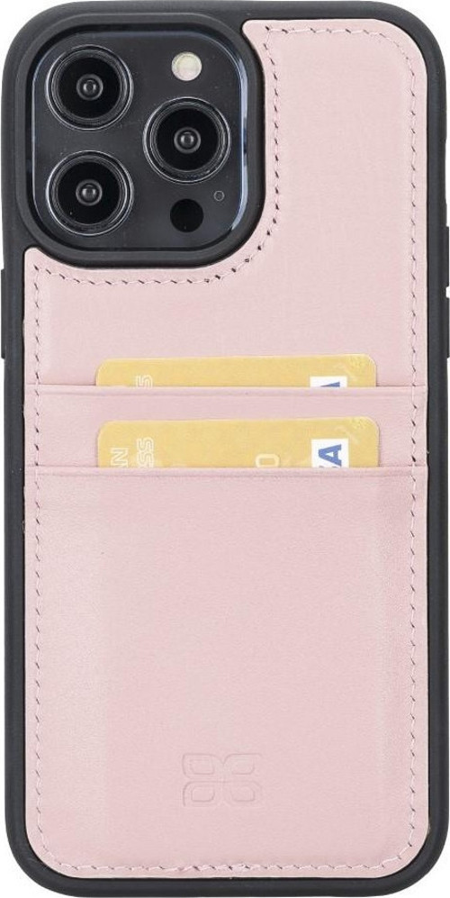 Apple iPhone 14 Pro Max Uyumlu Deri Arka Kapak FXCP NU2