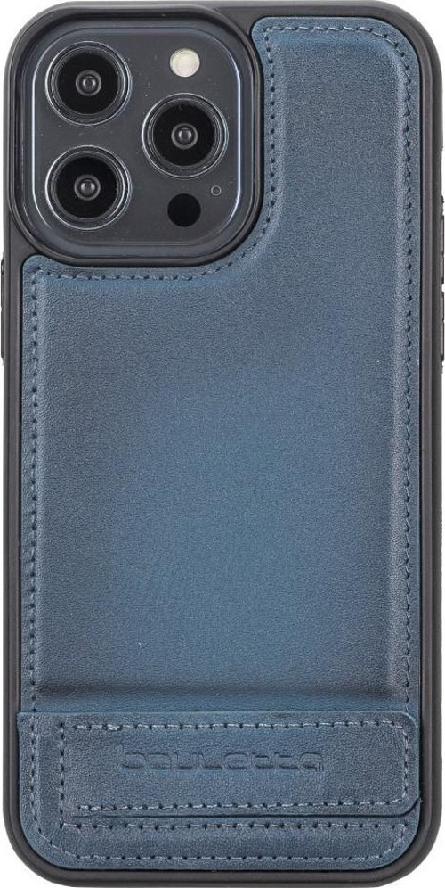 Apple iPhone 14 Pro Max Uyumlu Deri Standlı Kapak BRN4EF