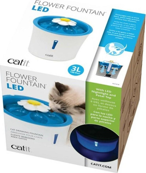 2.0 Flower Fountain 3 Litre Led Işıklı Otomatik Suluk