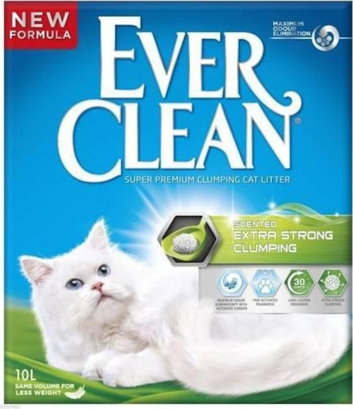 Extra Strong Scented Kokulu Topaklaşan Kedi Kumu 10 Lt