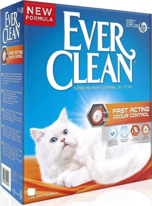 Fast Acting Hızlı Koku Emen Kedi Kumu 6 Lt