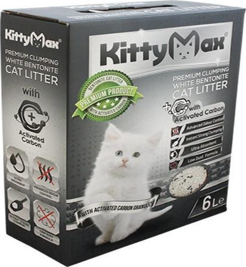 Bentonit Aktif Karbonlu 6 lt Kedi Kumu