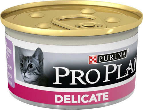 Delicate Hassas Hindi Etli Kedi Konservesi 85 Gr