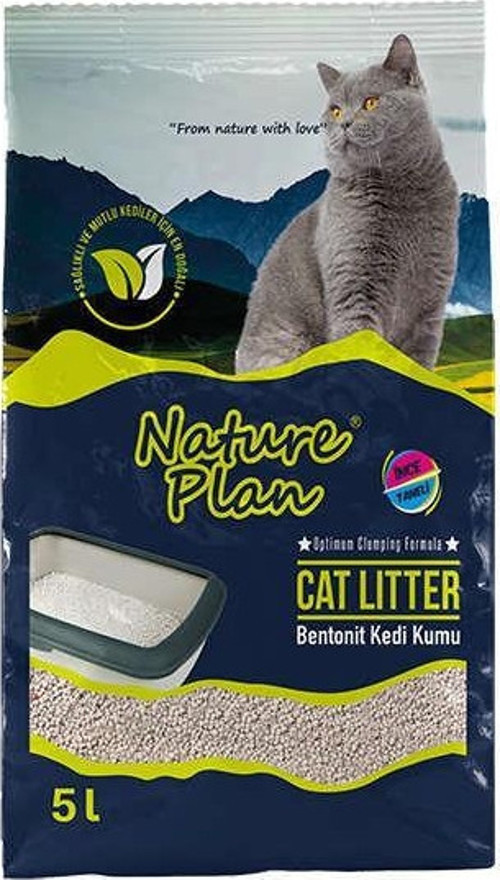 Kokusuz Bentonit Kalın Taneli Kedi Kumu 5 Lt