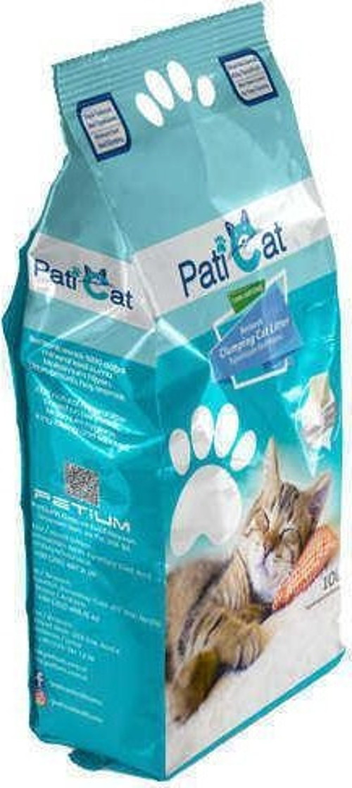 PatiCat Marsilya Sabunlu İNCE Taneli Kedi Kumu 5 Lt
