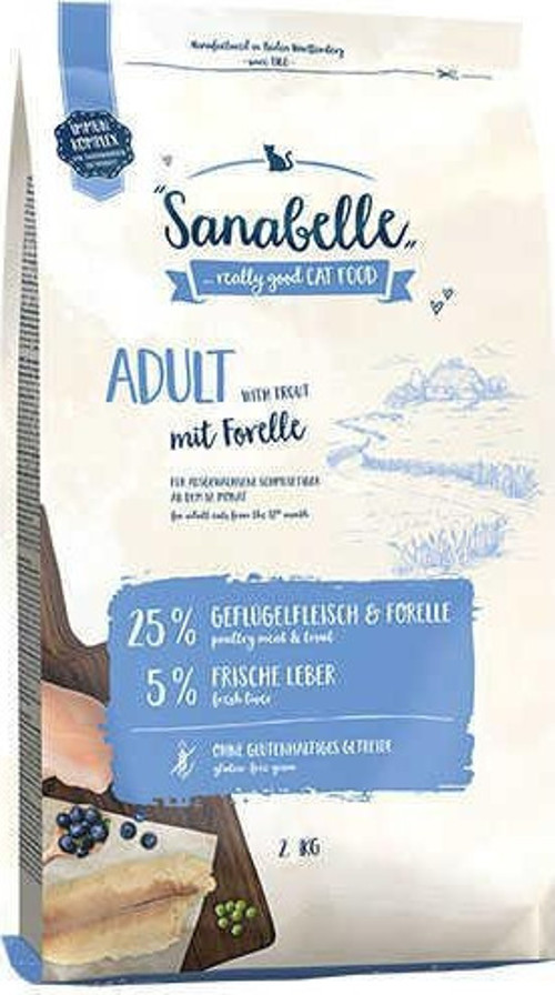 Adult Forelle Alabalıklı Tahılsız Kedi Maması 2 Kg