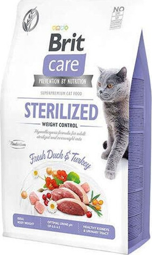 Sterilised Ördekli Tahılsız Kısırlaştırılmış Kedi Maması 2 kg