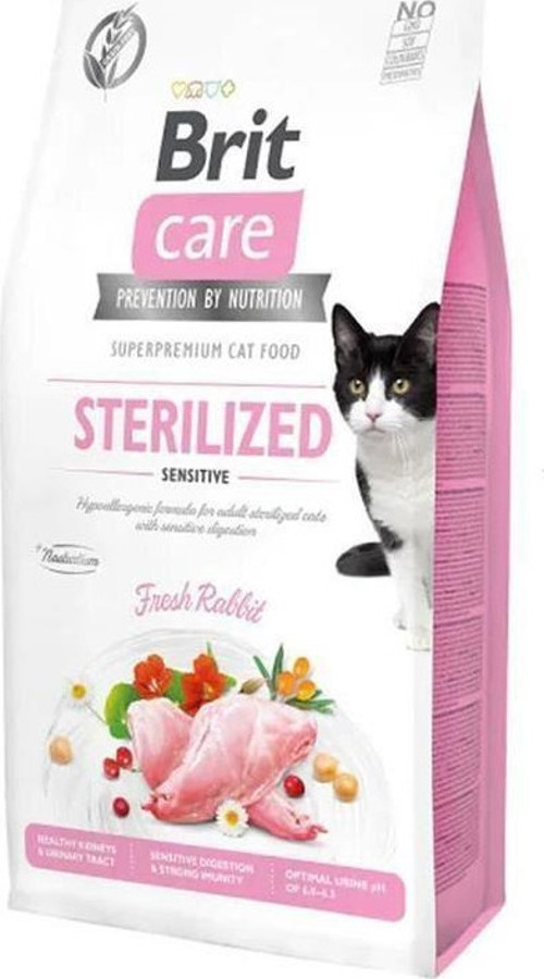 Sterilised Tavşan Etli Tahılsız Kısırlaştırılmış Kedi Maması 2 Kg
