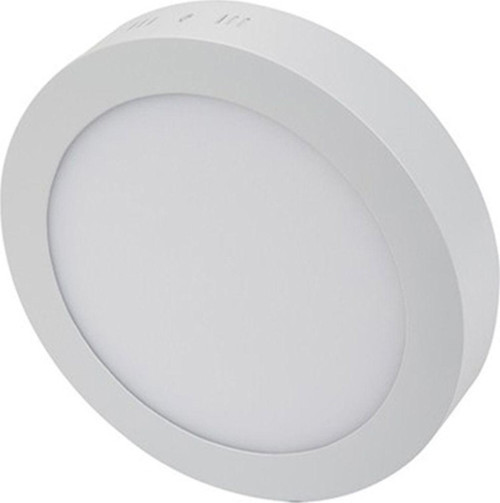 Ct 5233 18 Watt Sıva Üstü Yuvarlak Led Panel Günışığı Sarı Işık 3200k Alüminyum Kasa