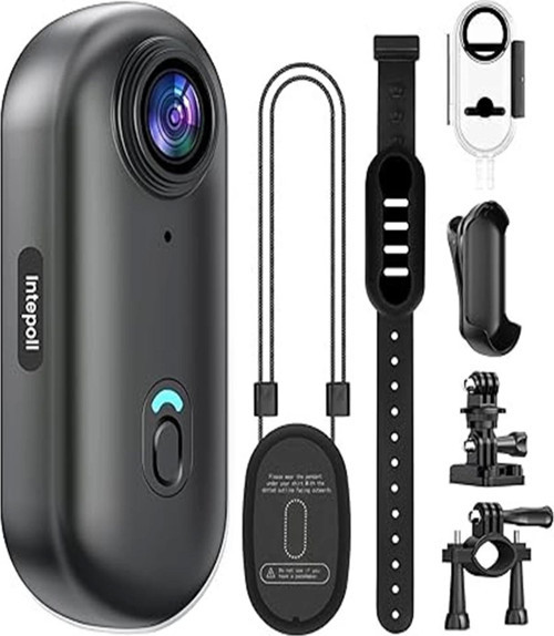 Mini Wıfı Aksiyon Kamerası 1080p Taşınabilir Vücut Kamerası Giyilebilir Video Kaydedici Ipx7 Su Geçi