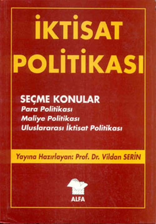 Alfa Yayıncılık İktisat Politikası