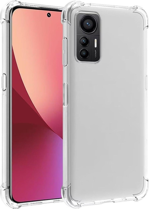 Xiaomi Mi 12 Pro Uyumlu Darbe Önleyici Sararmaya Dayanıklı Airbag Korumalı Ultra Slim TPU Şeffaf Silikon Kılıf