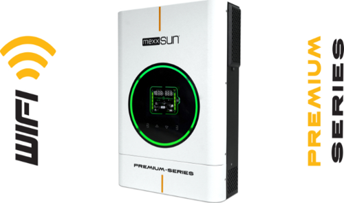 Premium 24V 4kW Tam Sinüs Akıllı İnverter (Wi-Fi/ Dual Output)