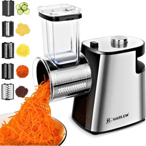 1500W 6 Başlıklı Çok Fonksiyonlu Sebze ve Meyve Doğrayıcı + Patates Dilimleyici Rondo