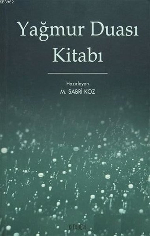 Yağmur Duası Kitabı