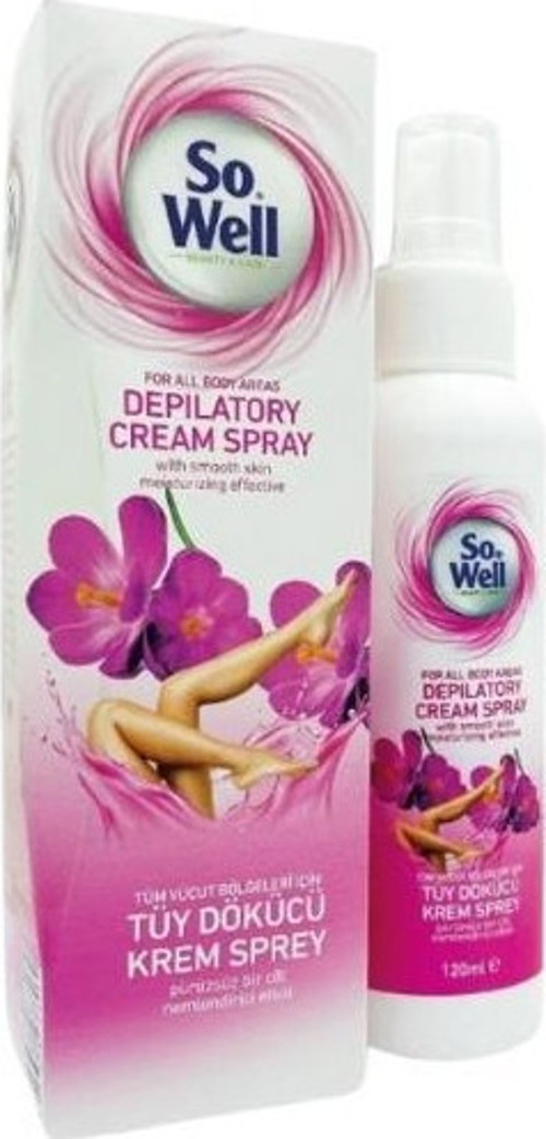 So Well Tüy Dökücü Krem Sprey 120 ml - Kadın