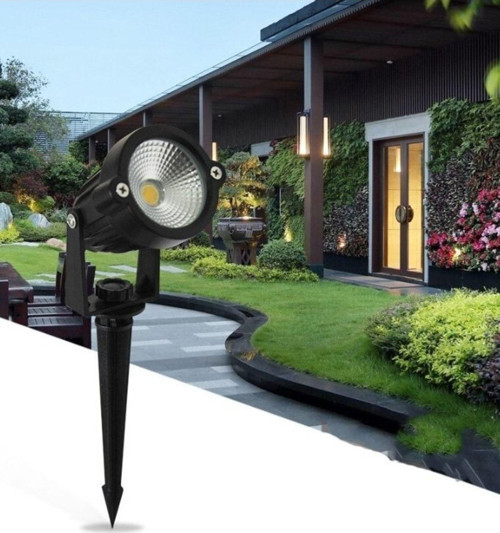 Ct-7300 Ct-7300 Amber 7W Siyah Kazıklı Led Bahçe Armatürü