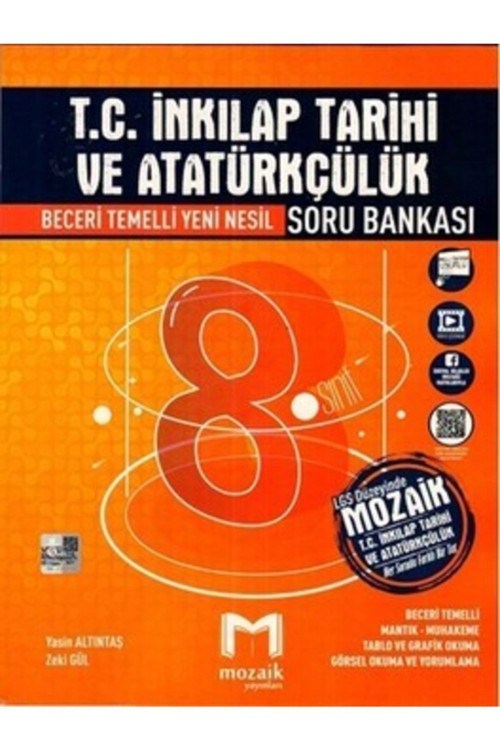Mozaik Yayınları 8. Sınıf Lgs T.C. Inkılap Tarihi Ve Atatürkçülük Soru Bankası