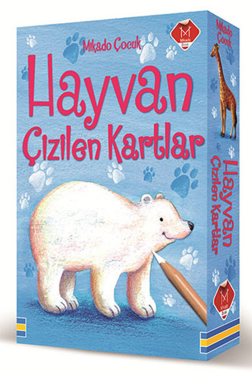 Hayvan Çizilen Kartlar-Flash Kart