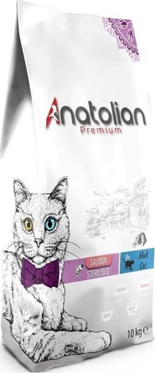 Somonlu Kısırlaştırılmış Kedi Maması 10 kg