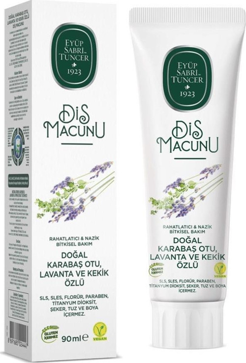 Diş Macunu 90ml Doğal Karabaş Lavanta Kekik