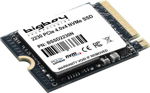 512GB 22x30mm PCIe 4.0 x4 M.2 NVMe Notebook SSD