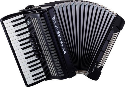 Wm-01010061 Akordeon Achat 34/80/Iıı/5/3 Siyah
