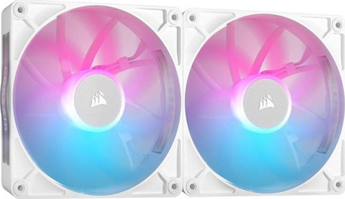 Corsaır Corsaır Qx120 Co-9051024-Ww 14Cm Rgb Kasa Fanı+Hub Kıt Beyaz 2-Li Paket