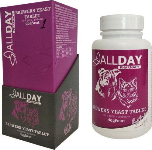 1 Brewers Yeast Kedi Ve köpekler İçin Tablet 75 gr