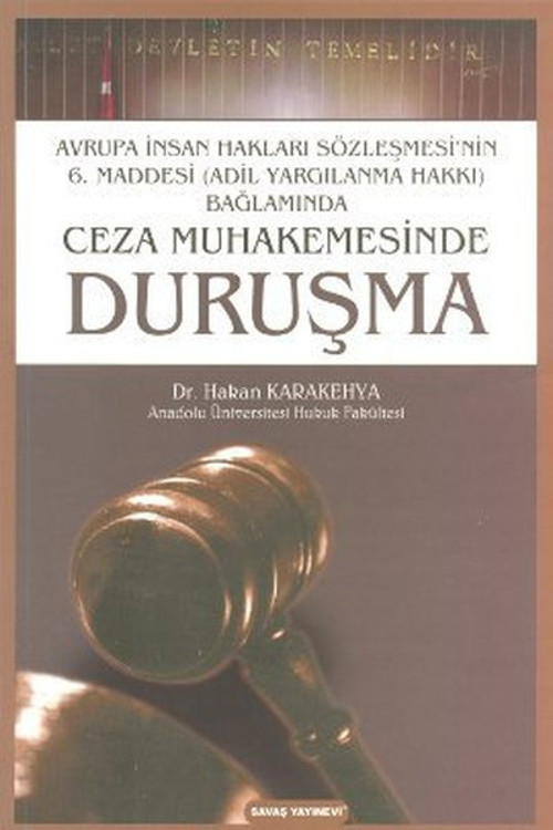 Ceza Muhakemesinde Duruşma