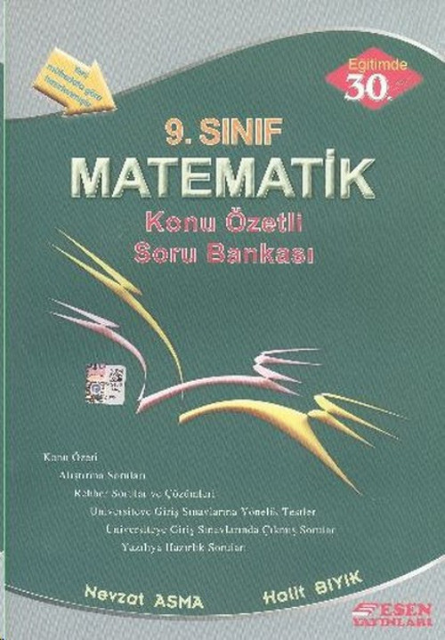 9. Sınıf Matematik Konu Özetli Soru Bankası