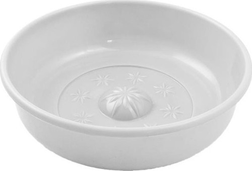 Plastik 21cm Banyo Hamam Tası Beyaz