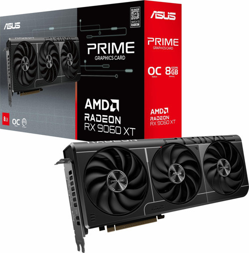 Prime Radeon RX 9060 XT OC 8GB GDDR6 128Bit HDMI/DP Ekran Kartı