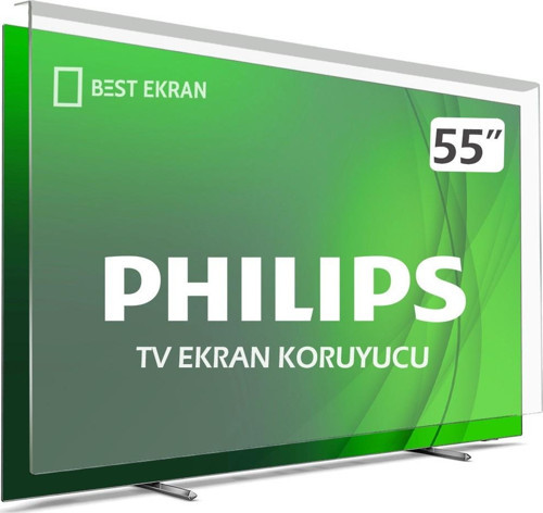 Philips 55OLED760 TV EKRAN KORUYUCU - Philips 55" inç 139 Ekran Smart 4K UHD Dolby Vision Atmos Titan OS Ambilight