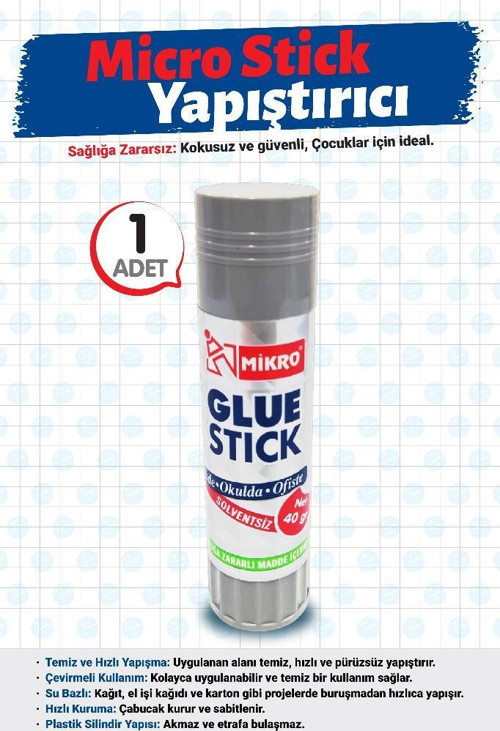 Mikro Stick Yapıştırıcı 40 gr-T1445