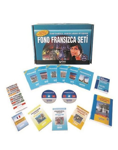 Fransızca Seti (13 Kitap + 6 CD)
