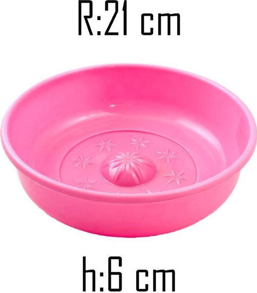 Plastik 21cm Banyo Hamam Tası