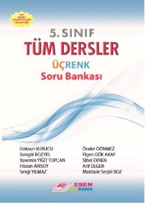 Üçrenk 5.Sınıf Tüm Dersler Soru Bankası