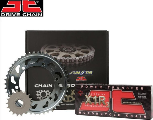 ZİNCİR DİŞLİ SETİ F 900 XR (900 cc) (2020-2024) / F 900 XR / 900cc / ZİNCİR: JT-525X1R3 (Çelik)-122/ ÖN DİŞLİ